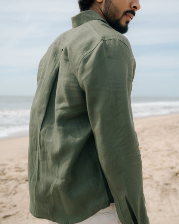 HUNTER GREEN SHIRT
