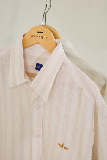 SUBTLE-STRIPES SHIRT