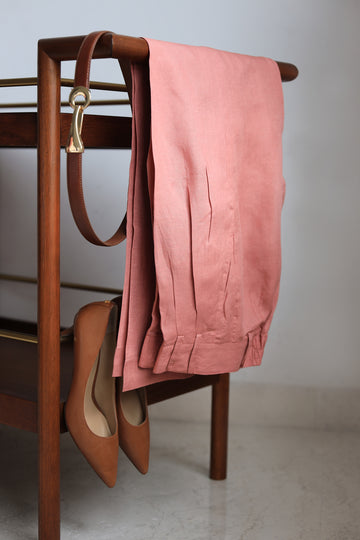 DUSTY PINK TROUSERS