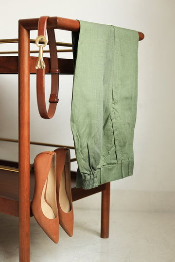 HUNTER GREEN TROUSERS