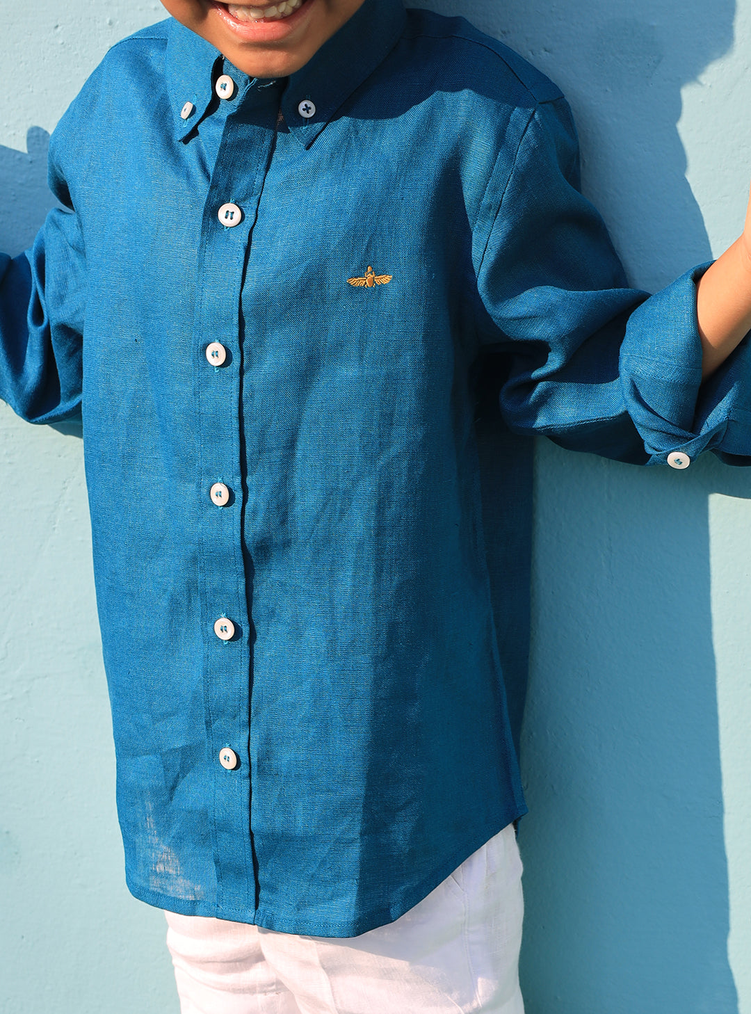 Teal Shirt - Kids - Sonshirts